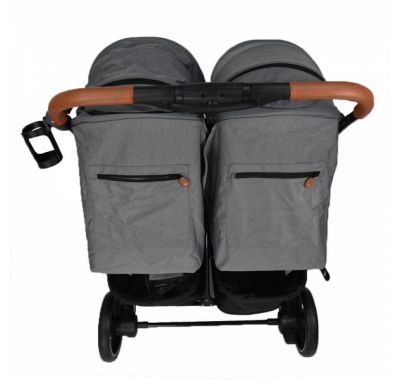 Καρότσι διδύμων Bebe Stars Double Trouble Grey στο Bebe Maison