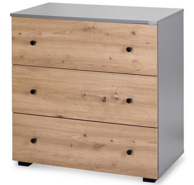 Ολοκληρωμένο βρεφικό δωμάτιο Klups Pauline graphite oak 120*60cm στο Bebe Maison