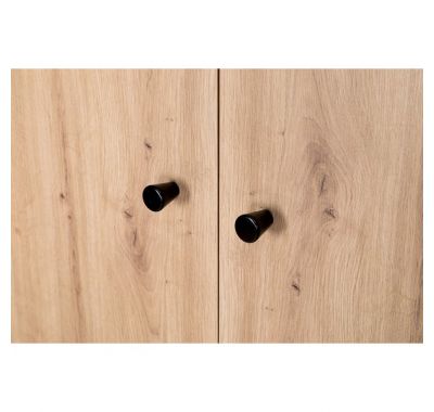 Δίφυλλη ντουλάπα Klups Pauline graphite oak στο Bebe Maison