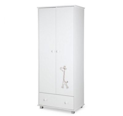 Ολοκληρωμένο βρεφικό δωμάτιο μαζί με ντουλάπα Klups Giraffe white 120*60cm στο Bebe Maison