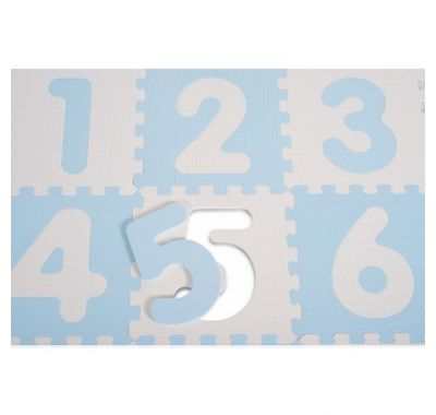 Χαλάκι Παζλ δαπέδου Cangaroo antibacterial blue στο Bebe Maison