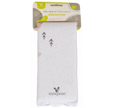 Αναδιπλούμενη αλλαξιέρα Cangaroo Wild and free Bear 40x60 στο Bebe Maison