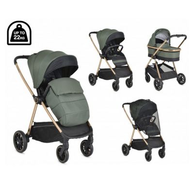 Πολυκαρότσι Cangaroo 2 σε1 Hydra black [CLONE] στο Bebe Maison