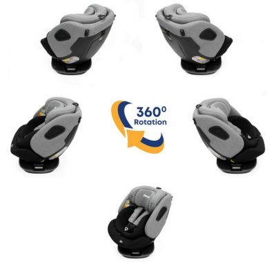 Παιδικό κάθισμα αυτοκινήτου Dovadi iGo i-size 40-150cm Isofix 360° Midnight Black στο Bebe Maison