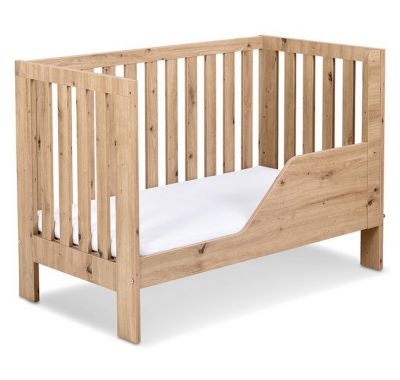 Βρεφικό κρεβάτι καναπές Klups Amelia II oak 120*60cm στο Bebe Maison