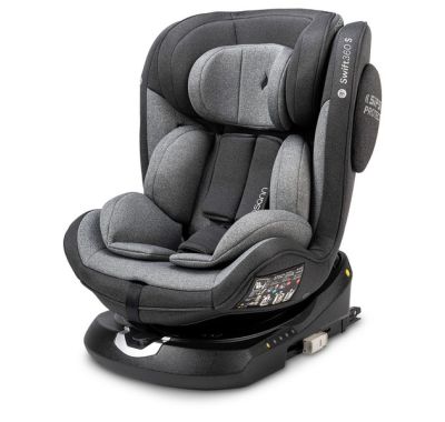 Κάθισμα αυτοκινήτου Osann Swift 360 S i-Size all BLACK 76-150εκ. (9-36 kgr) [CLONE] στο Bebe Maison