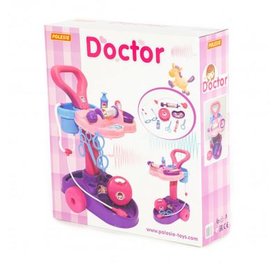 Παιδικό παιχνίδι Polesie Σετ γιατρού ροζ στο Bebe Maison