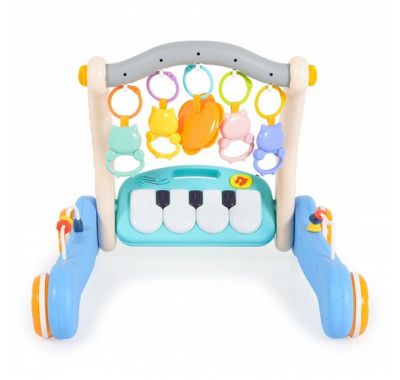 Γυμναστήριο δραστηριοτήτων - περπατούρα Moni piano blue στο Bebe Maison