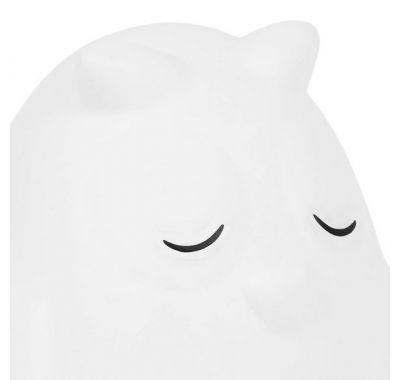 Flow Επιτοίχιο φωτιστικό νυχτός Κουκουβάγια Oscar (λευκό-γκρι) στο Bebe Maison