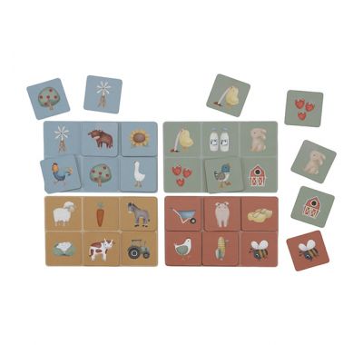 Επιτραπέζιο παιχνίδι παρατηρητικότητας Little Dutch Lotto Little Farm στο Bebe Maison