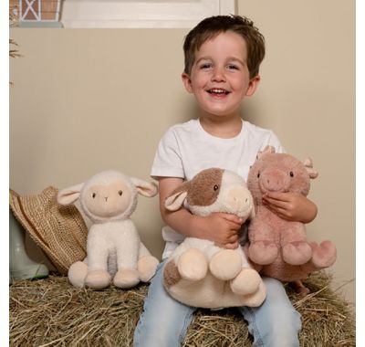 Υφασμάτινο κουκλάκι Αγελαδίτσα Little Dutch Little Farm 17εκ. στο Bebe Maison