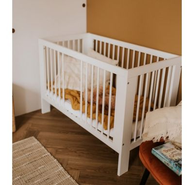 Βρεφικό κρεβάτι καναπές Klups Olivia white 120*60cm στο Bebe Maison