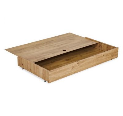 Συρόμενο συρτάρι κρεβατιού Klups oak 119*62 στο Bebe Maison