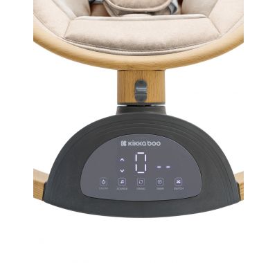 Ηλεκτρική κούνια ρηλάξ Kikka Boo Ashlee Beige στο Bebe Maison