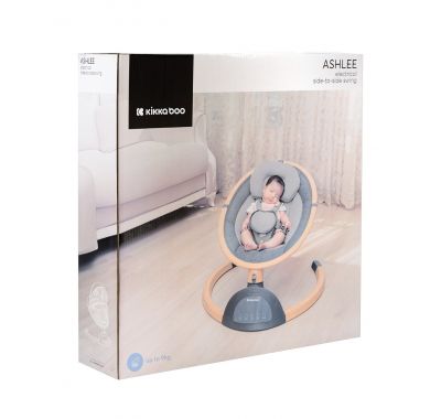 Ηλεκτρική κούνια ρηλάξ Kikka Boo Ashlee Beige στο Bebe Maison