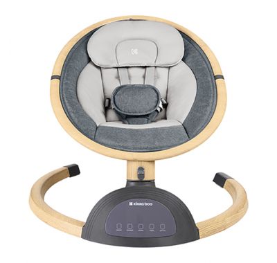 Ηλεκτρική κούνια ρηλάξ Kikka Boo Ashlee Dark Grey στο Bebe Maison