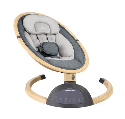 Ηλεκτρική κούνια ρηλάξ Kikka Boo Ashlee Dark Grey στο Bebe Maison