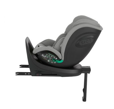 Παιδικό κάθισμα αυτοκινήτου Kikka Boo i-SIZE 40-150 εκ.i-Twist Light Grey στο Bebe Maison