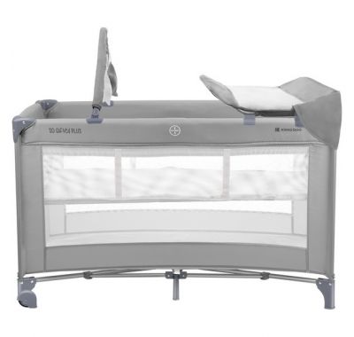 Διώροφο παρκοκρέβατο Kikka Boo So Gifted Plus Grey στο Bebe Maison