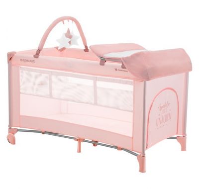 Διώροφο παρκοκρέβατο Kikka Boo So Gifted Plus Pink στο Bebe Maison