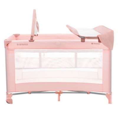 Διώροφο παρκοκρέβατο Kikka Boo So Gifted Plus Pink στο Bebe Maison