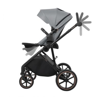 Πολυκαρότσι 2 σε 1 Kikka Boo Thea Grey στο Bebe Maison