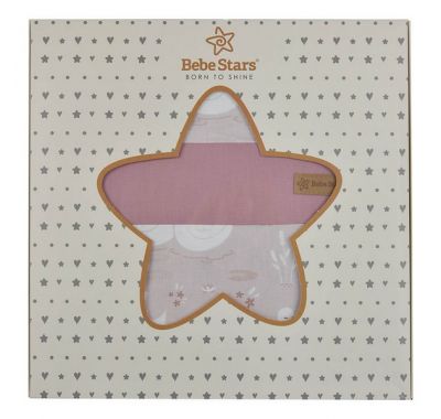 Σετ σεντόνια κρεβατιού Bebe Stars Swan στο Bebe Maison