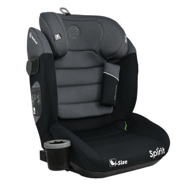 Κάθισμα Αυτοκινήτου Bebe Stars i-SIZE 100-150 εκ Spirit Isofix i-Size Steel Grey στο Bebe Maison