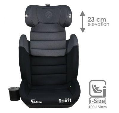 Παιδικό κάθισμα αυτοκινήτου Bebe Stars i-Size 100-150 εκ. Spirit Isofix Steel Grey στο Bebe Maison