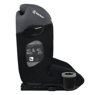 Παιδικό κάθισμα αυτοκινήτου Bebe Stars i-Size 100-150 εκ. Spirit Isofix Steel Grey στο Bebe Maison