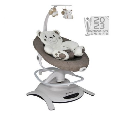 Ηλεκτρική κούνια ρηλάξ  Bebe Stars Imagine 2 in 1 Brown 255-182 στο Bebe Maison