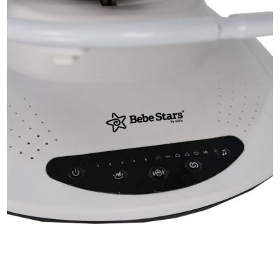 Ηλεκτρική κούνια ρηλάξ  Bebe Stars Imagine 2 in 1 Brown 255-182 στο Bebe Maison