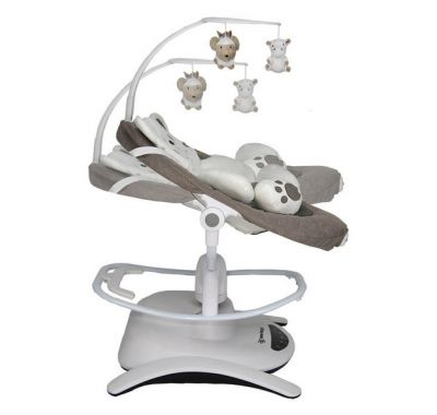 Ηλεκτρική κούνια ρηλάξ  Bebe Stars Imagine 2 in 1 Brown 255-182 στο Bebe Maison