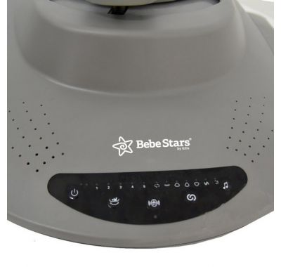 Ηλεκτρική κούνια ρηλάξ Bebe Stars Imagine 2 in 1 Grey 255-186 στο Bebe Maison