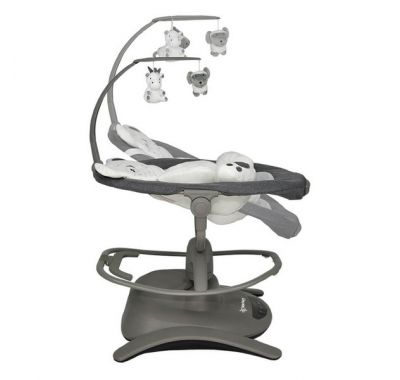 Ηλεκτρική κούνια ρηλάξ Bebe Stars Imagine 2 in 1 Grey 255-186 στο Bebe Maison