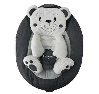 Ηλεκτρική κούνια ρηλάξ Bebe Stars Imagine 2 in 1 Grey 255-186 στο Bebe Maison