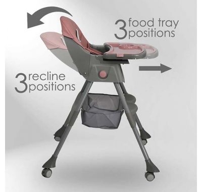 Καρέκλα Φαγητού Bebe Stars Comfy 2σε1 Apple στο Bebe Maison