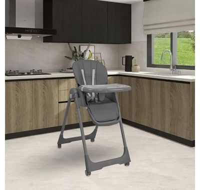 Καρέκλα Φαγητού Bebe Stars Milk Grey στο Bebe Maison