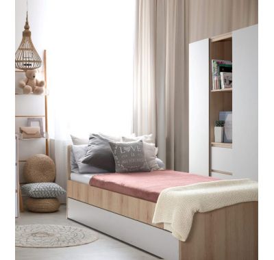 Βρεφική βιβλιοθήκη Klups Dalia φυσικό/γκρι ανοιχτό 42x50x183 στο Bebe Maison