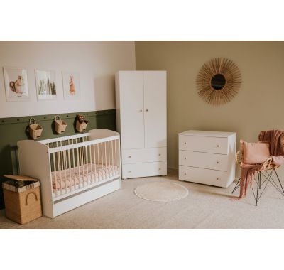 Δίφυλλη ντουλάπα Klups Karolina 80 * 183 στο Bebe Maison