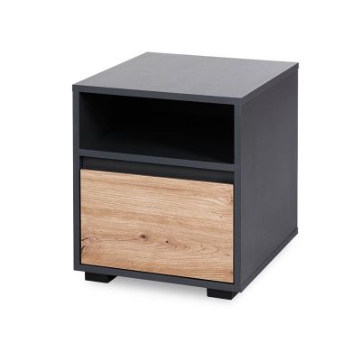 Παιδικό κομοδίνο Klups Dalia καφέ- μαύρο στο Bebe Maison