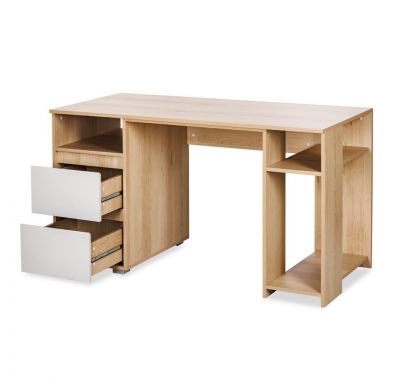 Παιδικό γραφείο Klups Dalia φυσικό-γκρι ανοιχτό στο Bebe Maison