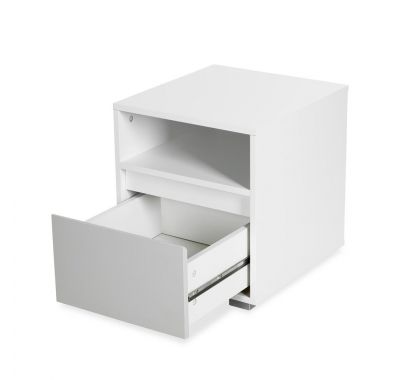 Παιδικό κομοδίνο Klups Dalia λευκό-γκρι στο Bebe Maison