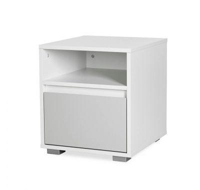 Παιδικό κομοδίνο Klups Dalia λευκό-γκρι στο Bebe Maison