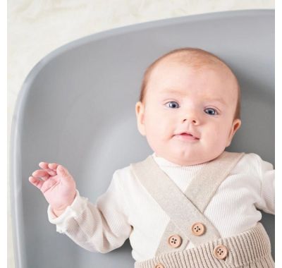 Μαλακή αλλαξιέρα σιλικόνης Nattou Softy Γκρι στο Bebe Maison