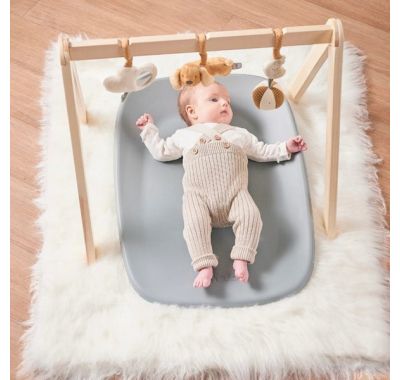 Μαλακή αλλαξιέρα σιλικόνης Nattou Softy Γκρι στο Bebe Maison