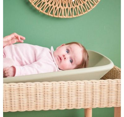 Μαλακή αλλαξιέρα σιλικόνης Nattou Softy Πράσινο στο Bebe Maison