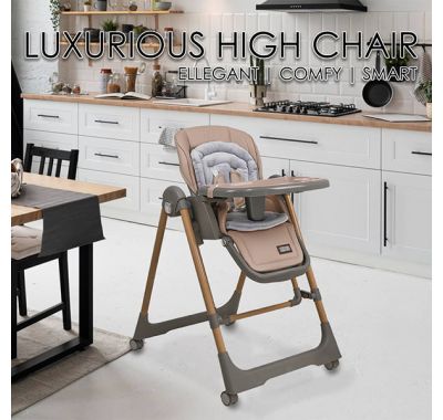 Καρέκλα Φαγητού-Κούνια Bebe Stars Nuovo 2σε1 Mocha στο Bebe Maison