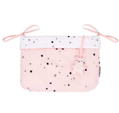 Καλάθι για πάνες Kikkaboo Bear with me Pink στο Bebe Maison
