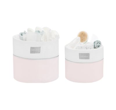 Σετ 2 καλαθάκια αλλαξιέρας 22cm και 18cm Kikka Boo Dream Big Pink στο Bebe Maison